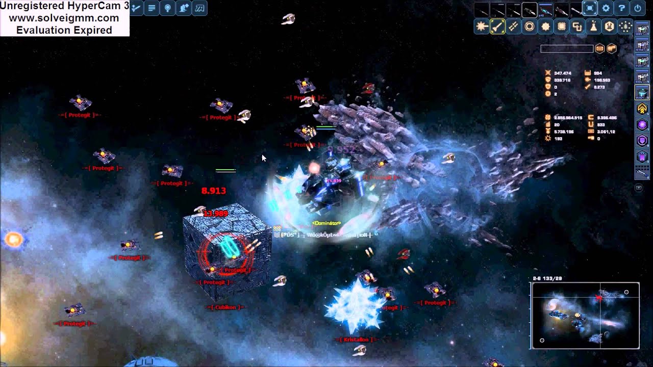 Darkorbit Citadel vs Cubikon