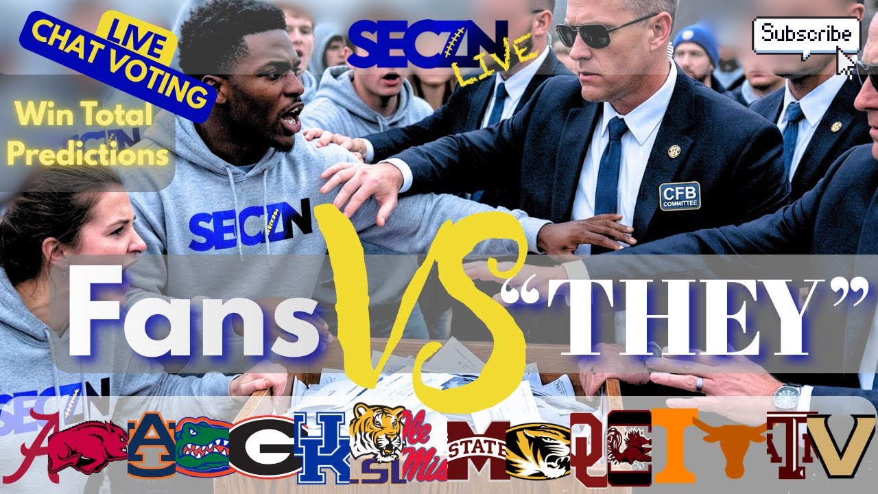 Fans vs The Committee 👀 | Predicting SEC Win Totals LIVE (All 16 Teams) | SECZN