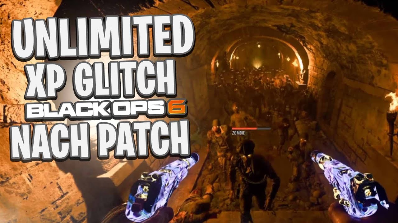 SOLO AFK UNLIMITED XP CITADELLE DES MORTS GLITCH ⚡️ BLACK OPS 6 ZOMBIES (Neue Version in den Kommis)