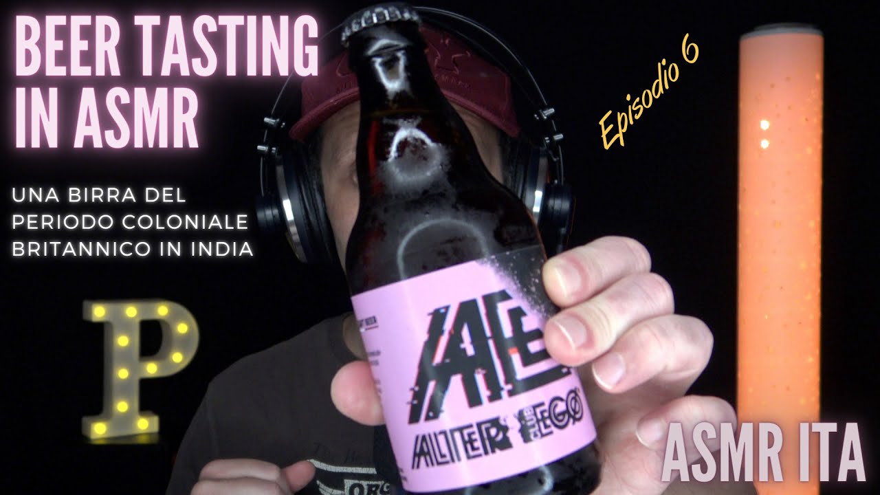 ASMR ITA | Le RILASSANTI birre artigianali di Pit. Ep. 6 | Beer Tasting & Eating Sounds 🍺🍕😌