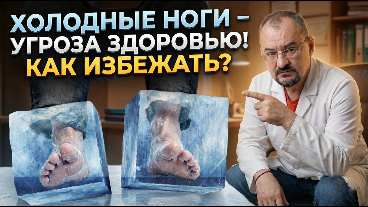 ГЛАВНЫЙ СЕКРЕТ всех ваших болезней холодные ноги!