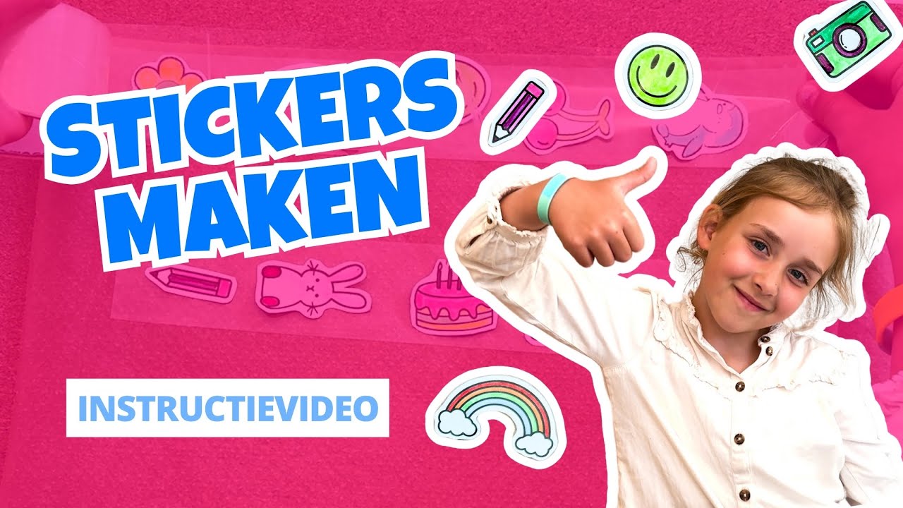 ZELF STICKERS MAKEN? Zo doe je dat!