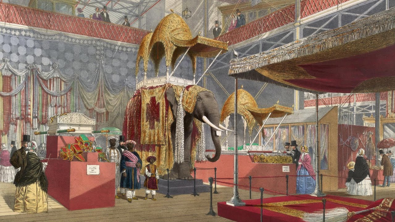 08: The Great Exhibition of 1851 in VR: Indian howdah / African elephant