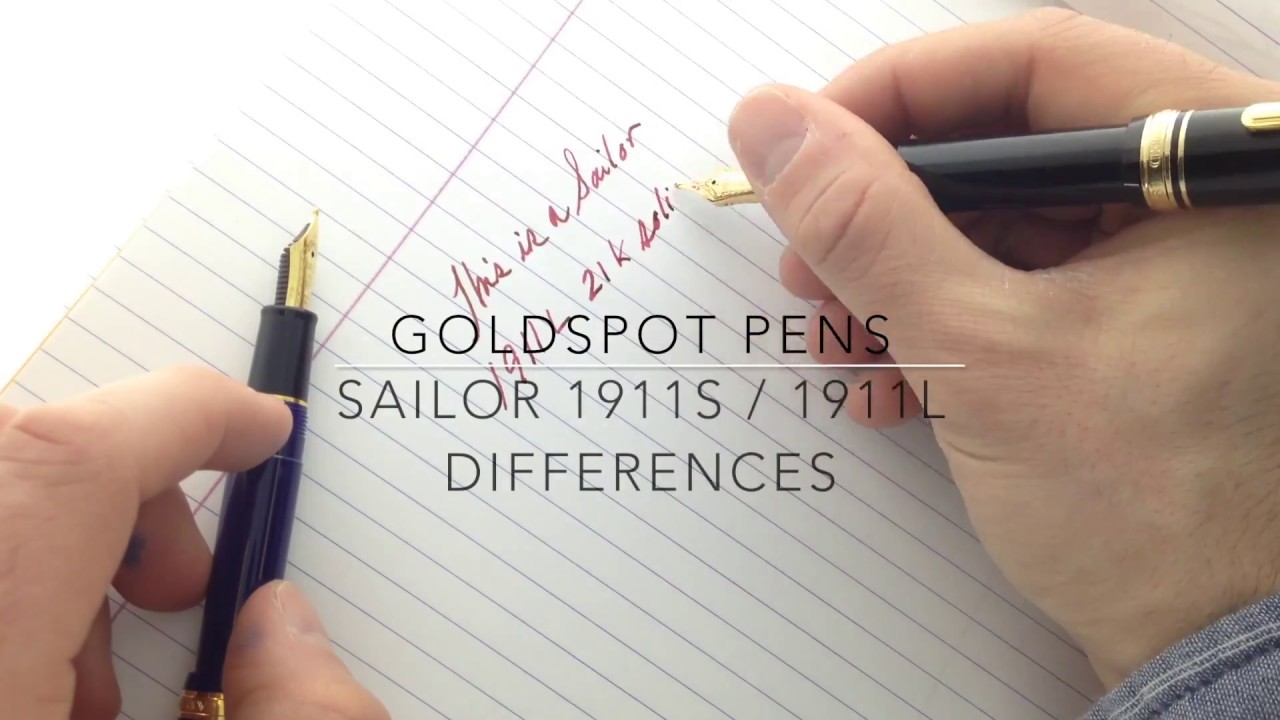 The Differences Between a Sailor 1911S and 1911L