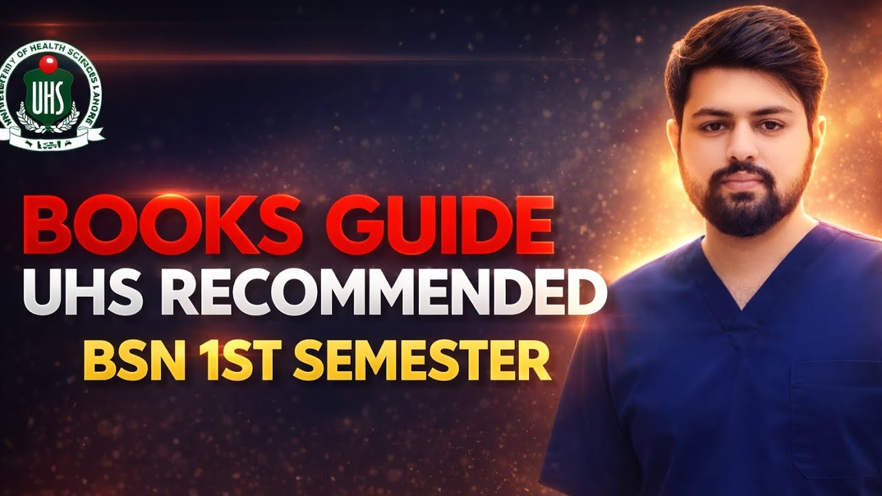 Best Books for BSN 1st Semester :: UHS Recommended vs. Short Books? :: Free PDF Included!