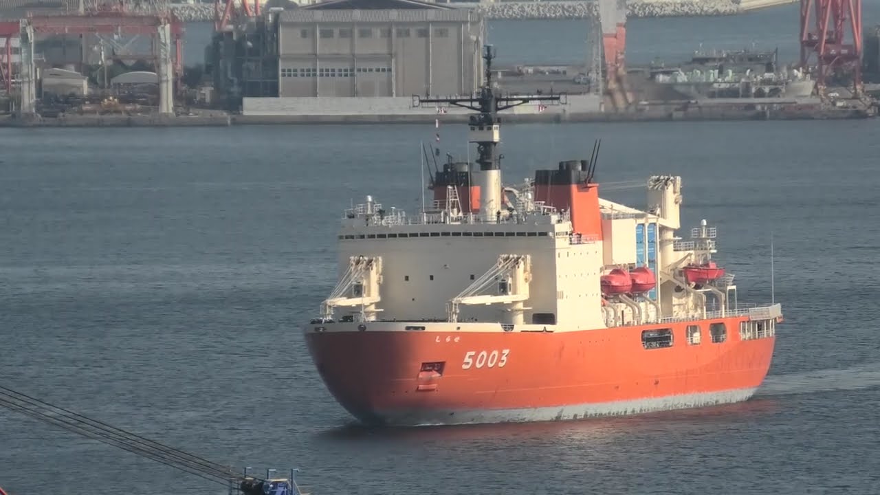 感動をもう一度❄️砕氷艦しらせ 第66次南極観測隊 帰国映像