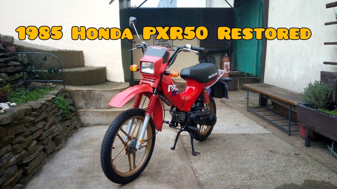 Honda PXR50 Restoration finished 🙂. #Honda,#PXR50