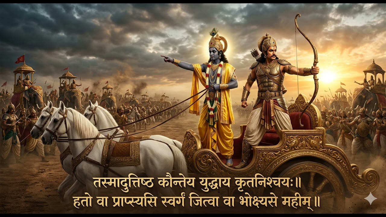 श्रीमद्भगवद्गीता के दूसरे अध्याय का 37वां श्लोक
