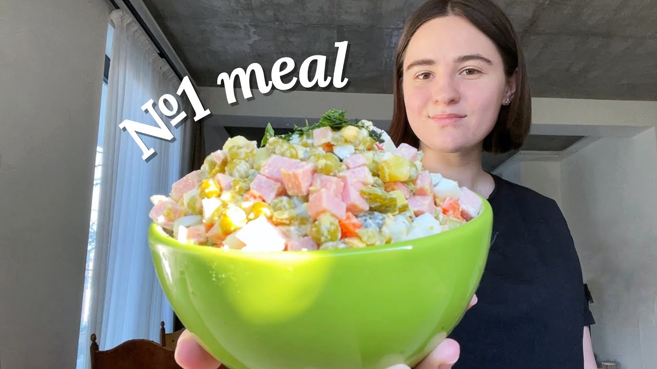 Main USSR / Russian Meal for the New Year’s Eve and Christmas