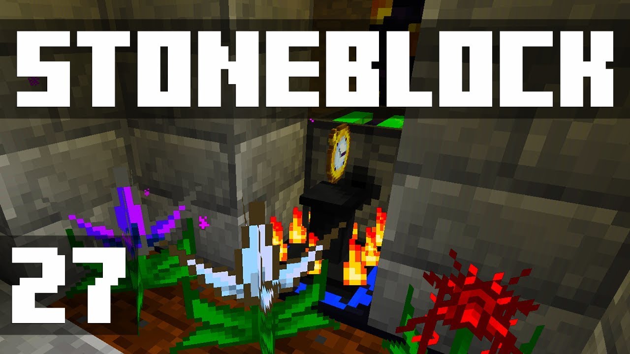 StoneBlock - Ep. 27: WATCH OF FLOWING TIME! (Modded Minecraft 1.12.2) | iJevin