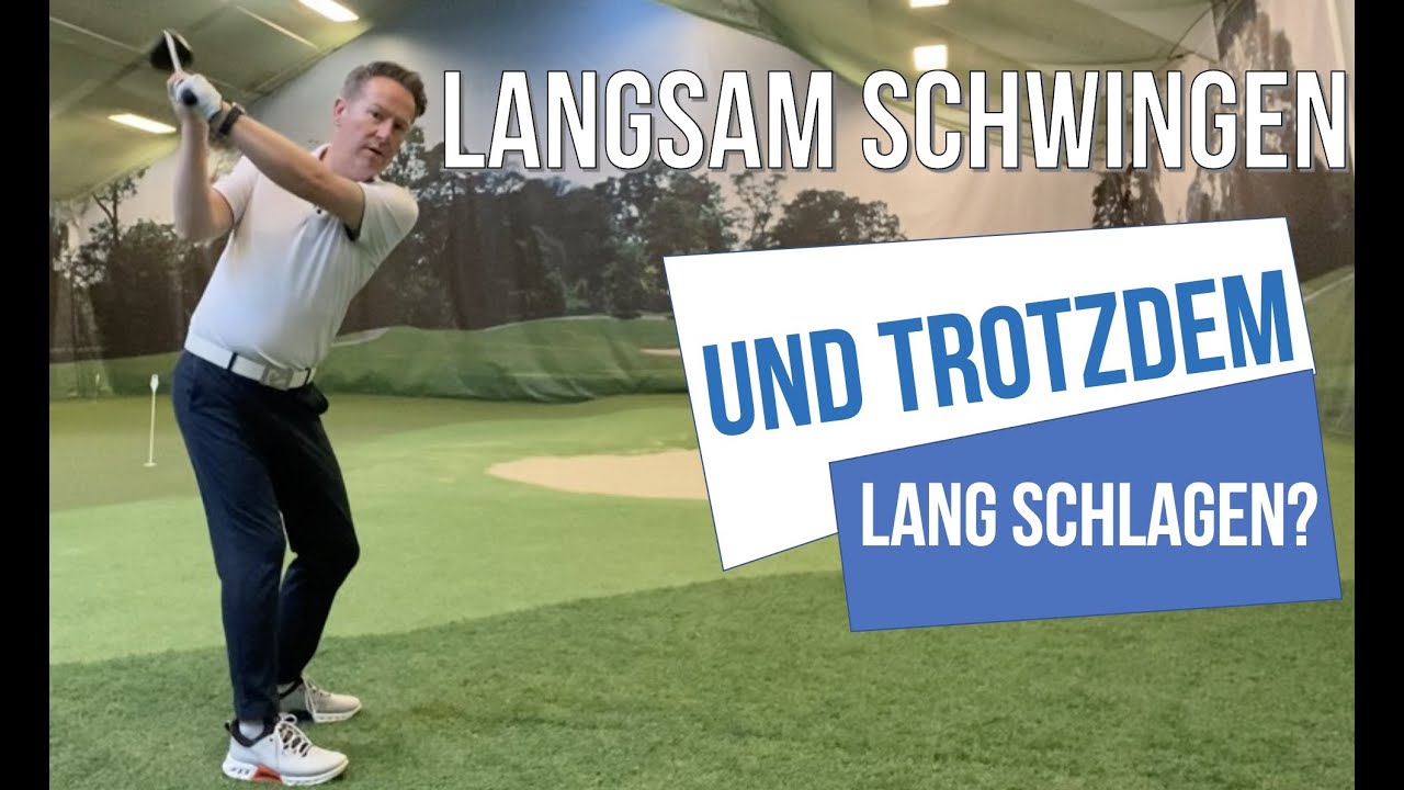 Langsam schwingen und trotzdem lang schlagen