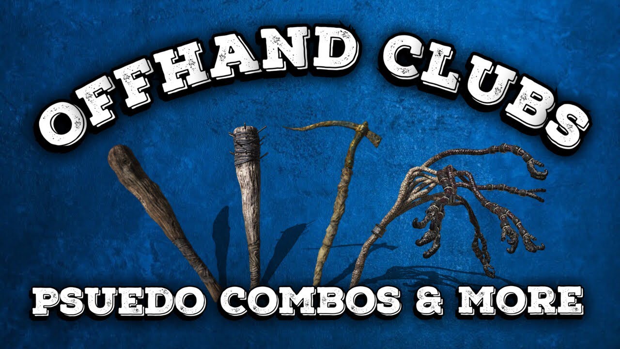 In Depth Look At DS3 Offhand Reinforced Club | DS3 Pseudo Combos (DS3 Commentary)