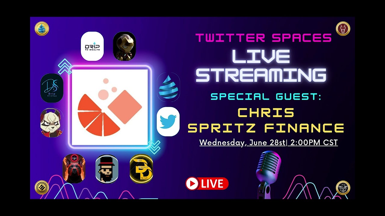 Drip Network:  Buy & Burn up to $35,000 in $Drip w/Spritz Finance!!💯😎 #btc #crypto #cryptocurrency