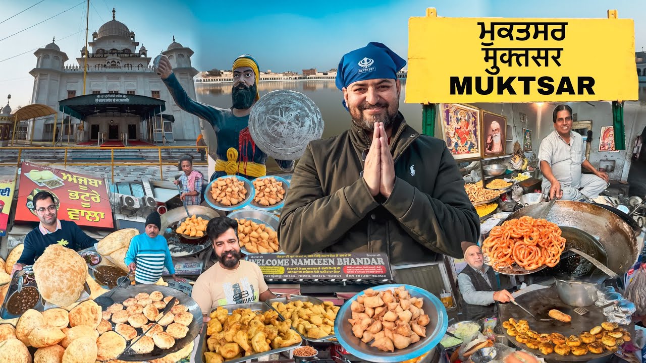 Punjab Tour Ep 41 | Shri Muktsar Sahib | Punjab Street Food Tour | Punjab