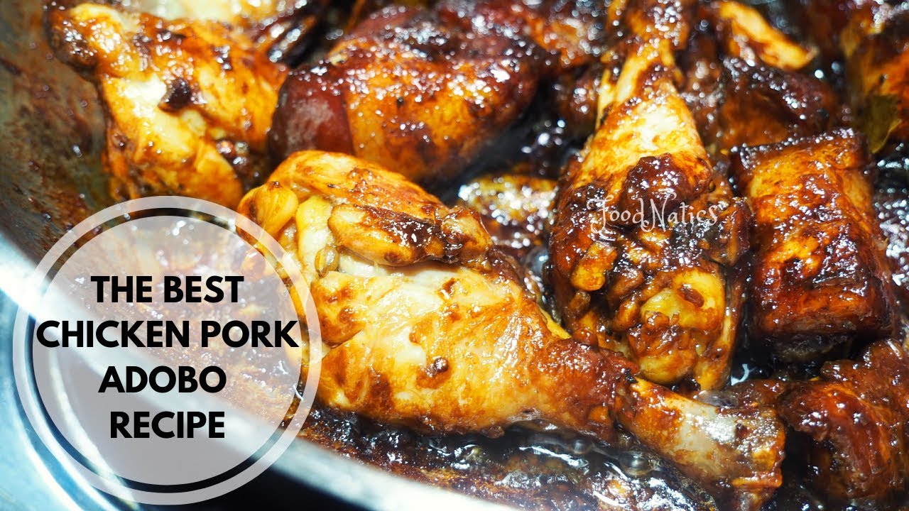 CHICKEN & PORK ADOBO | GINALINGAN MASYADO