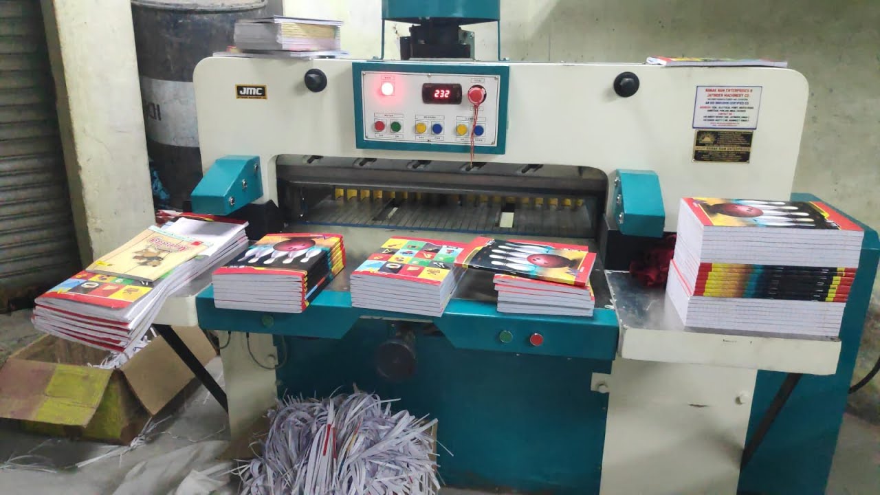 ALL IN ONE Fully Automatic Notebook Making Machine कम पूँजी में खरीदें , Notebook Making Business