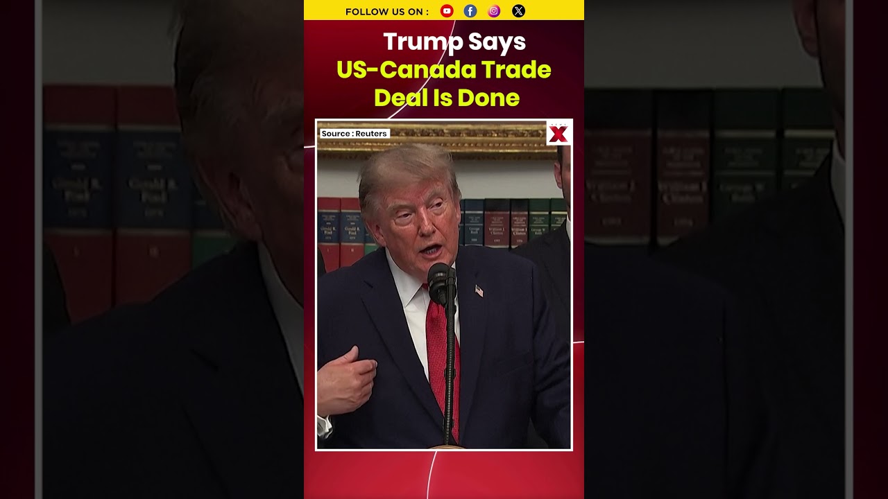 Trump Says He Thinks US Has Trade Deal With Canada