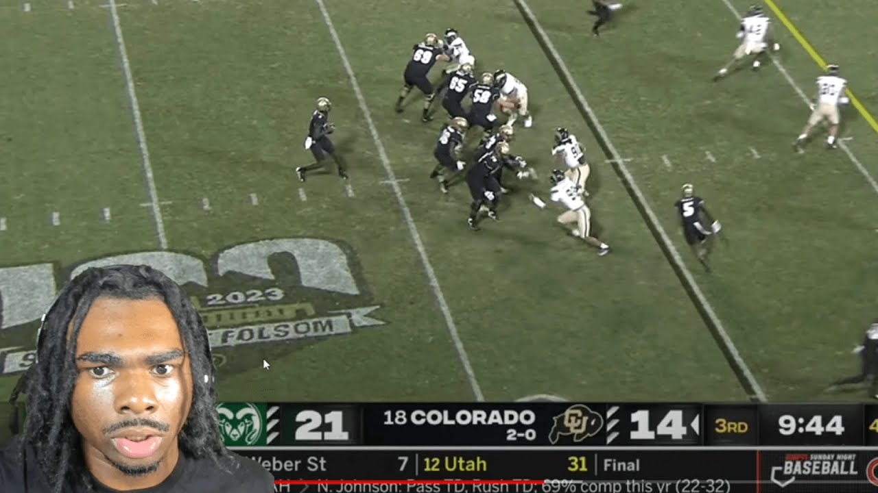 DOWN TO THE WIRE!!!! | #18 Colorado vs Colorado State Week 3 | 2023 College Football REACTION