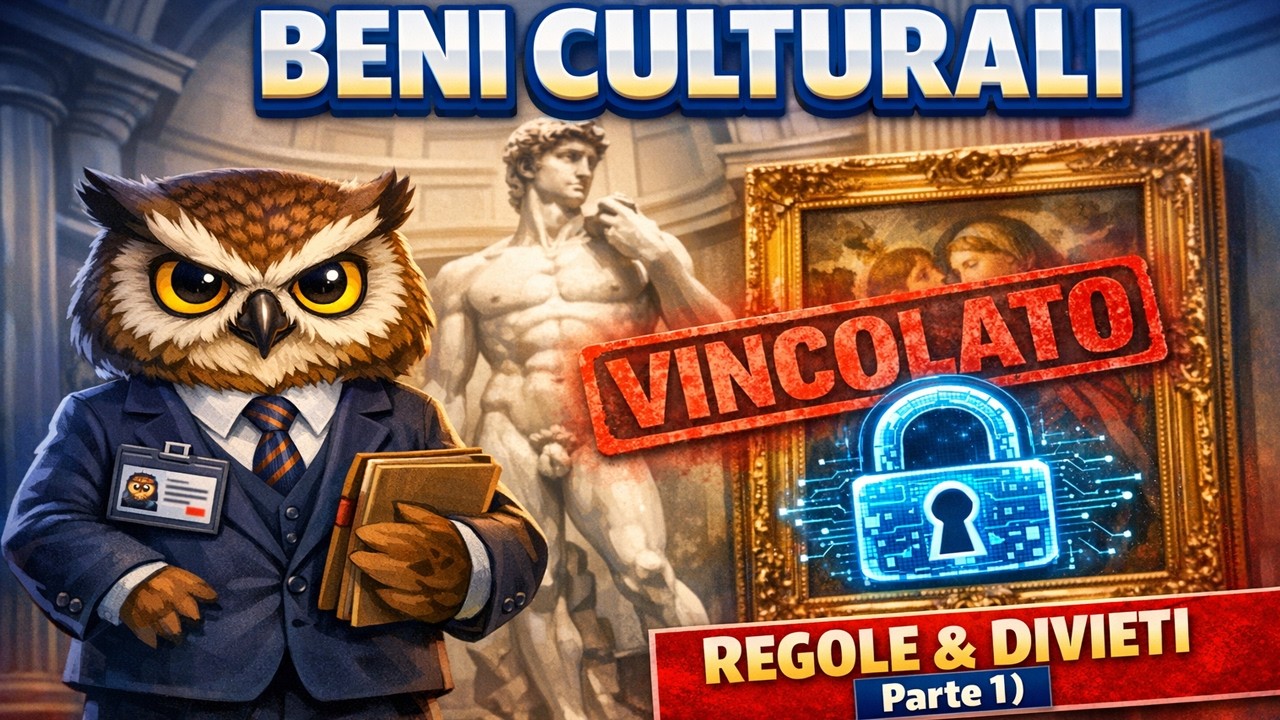 Codice dei Beni Culturali (Parte 1): I BENIl Vincolo, l'Alienazione e la Tutela