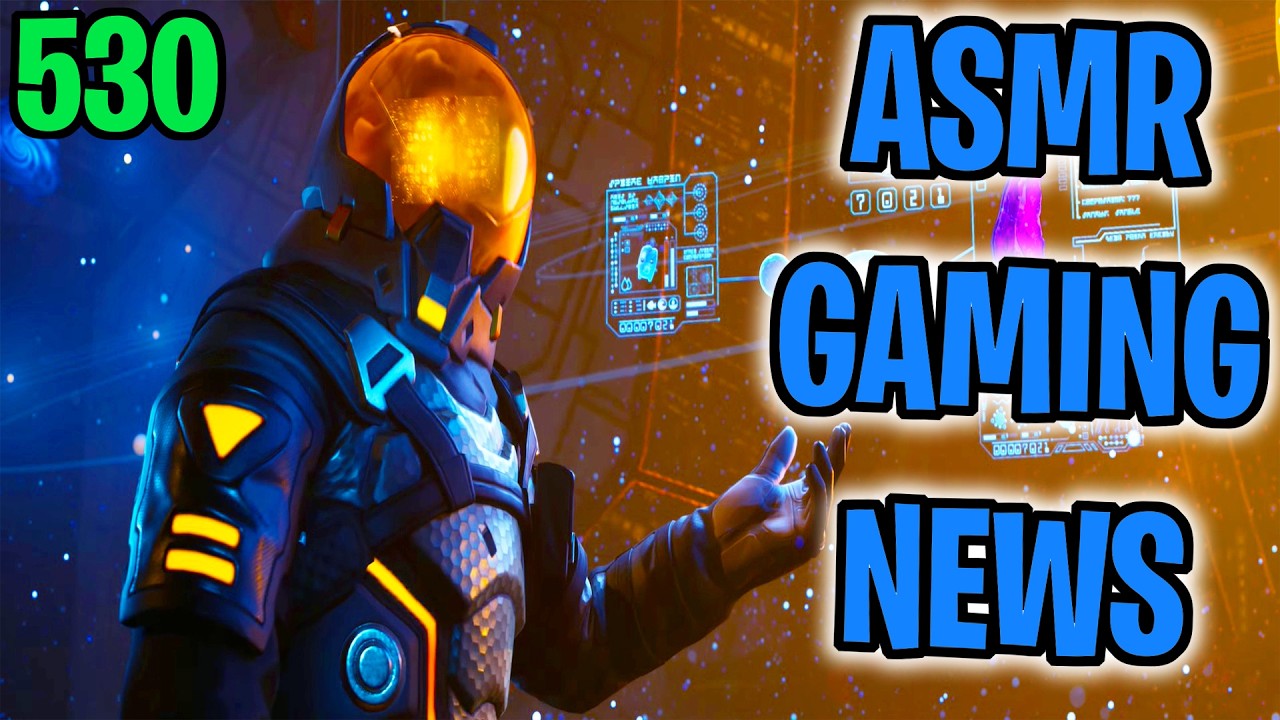 ASMR Gaming News Fortnite Event, Pokemon Pokopia, Mario Galaxy Movie, Xbox, PS5 + more (530)
