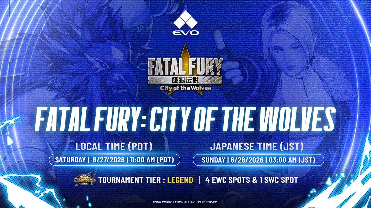 Evo 2026 | FATAL FURY: CotW | POOLS & TOP 24