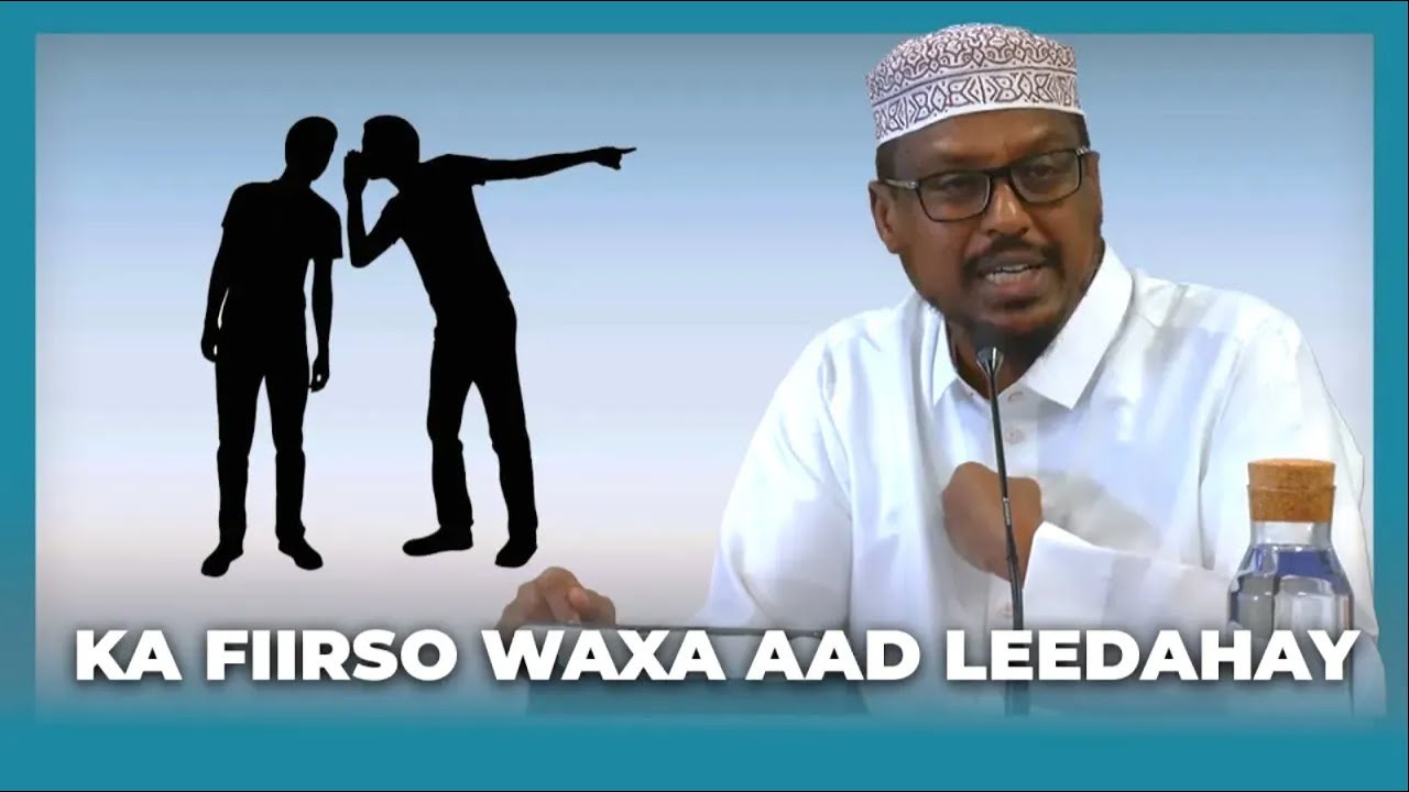 Carabka oo la xifdiyo waa badbaado - Sh mustafa xaaji ismaaciil