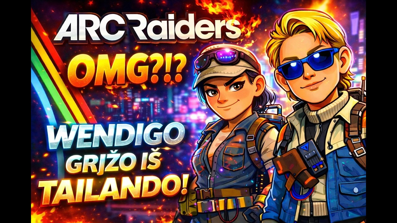 ARC Raider. PvE žaidžiam su draugais. Po expedicijos Day1 Epizode 2