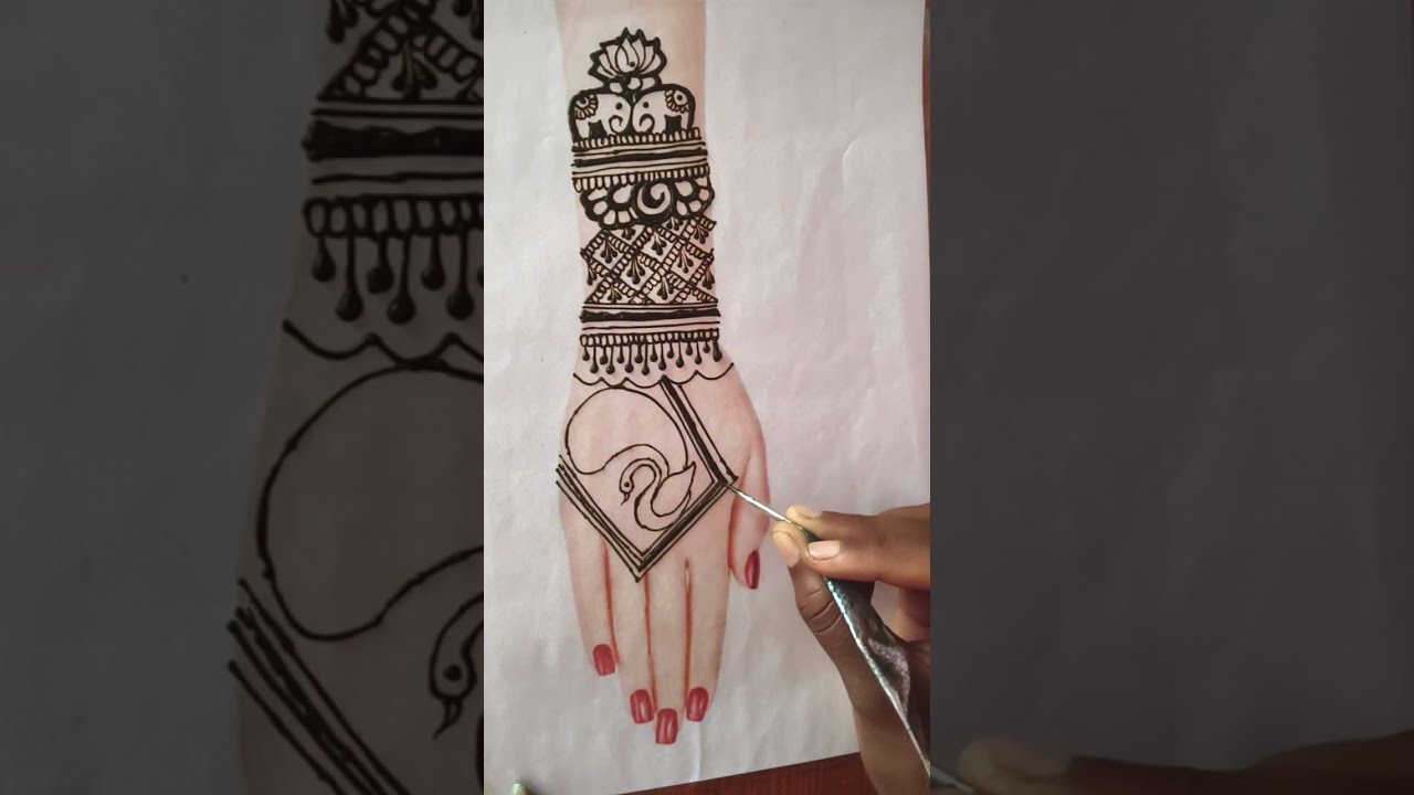 आसान तरीके से मेंहदी लगाना सीखे 🎇 stylish & beautiful mehndi designs l fancy mehndi designs l
