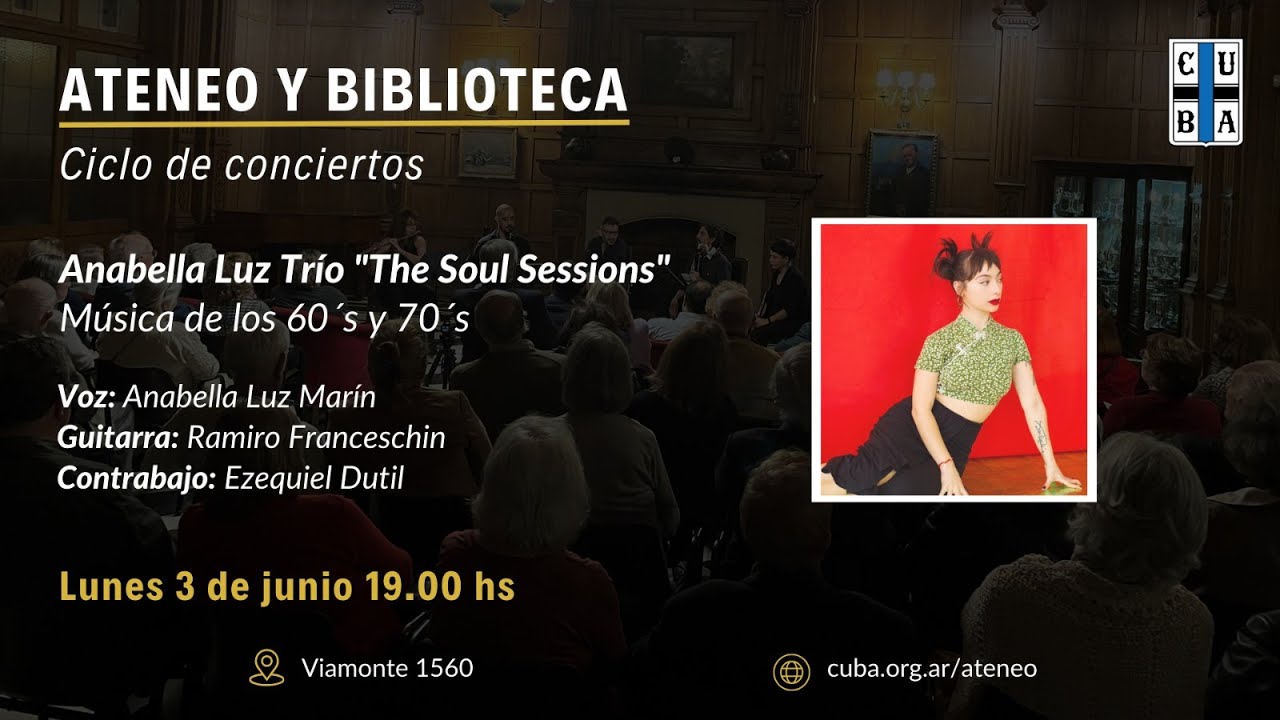 Concierto de Anabella Luz Trío 