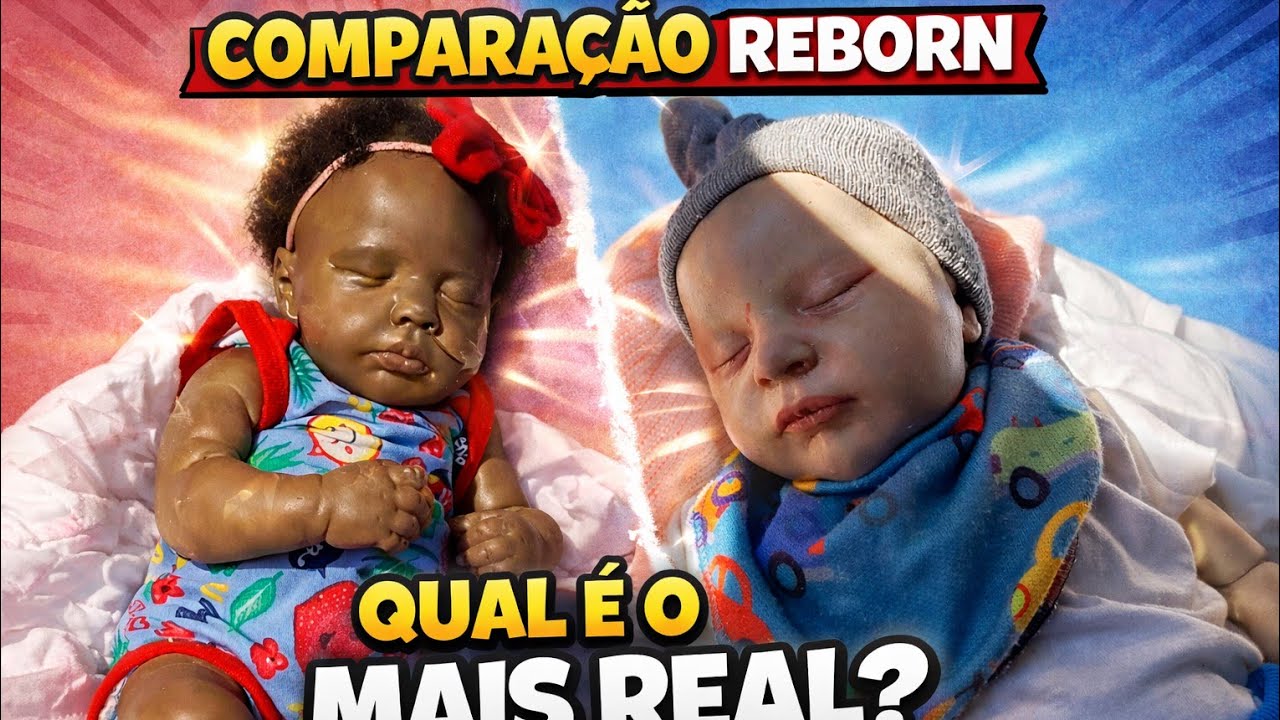 DETALHES BEBÊ REBORN KIT LAURA E KIT LOULOU