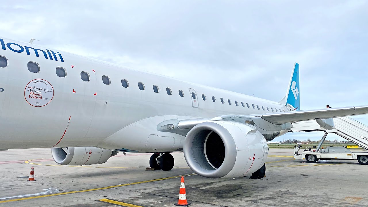 TRIP REPORT | Air Dolomiti [Economy Class] Embraer 195 | BLQ-MUC | EN8241