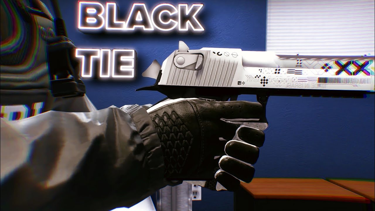 CS1.6 Driver Gloves Black Tie Skin Pack
