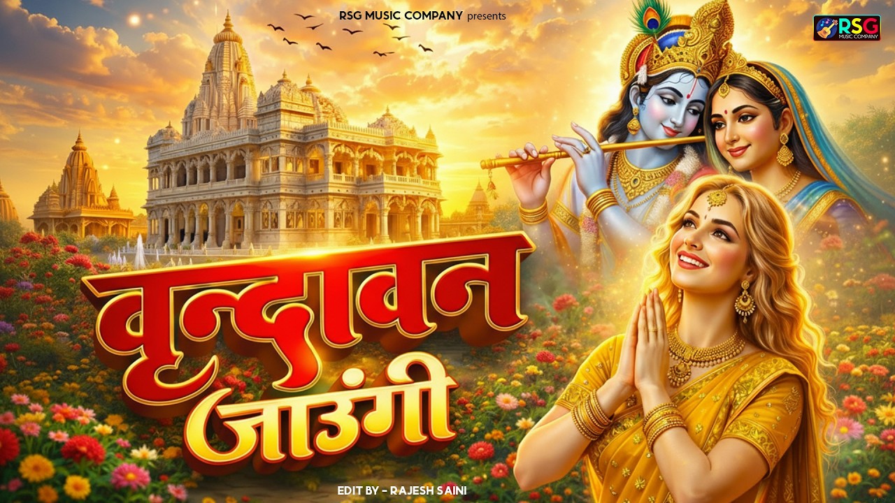 Vrindavan Jaungi | वृन्दावन जाउंगी | मेरे उठे विरह में पीर | Krishna Bhajan 2026 | Vrindavan Bhajan