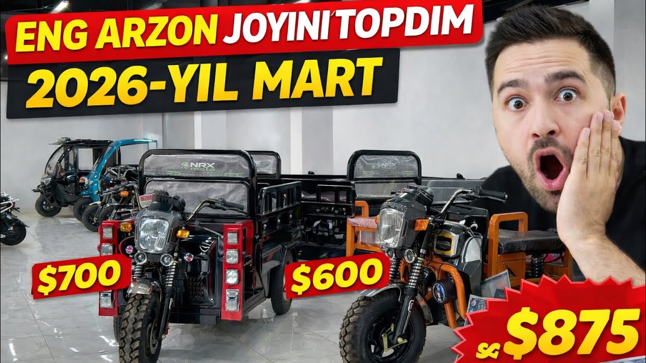 SKUTER VA MURAVEY NARXLARI 2026 MART