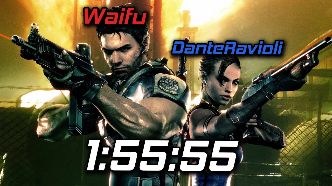 Resident Evil 5 COOP Speedrun with DanteRavioli in 