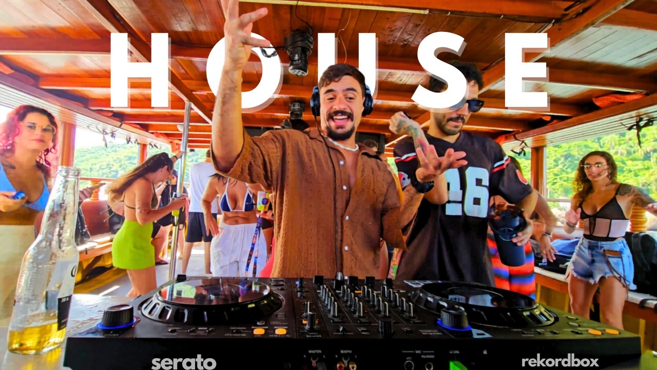 Groovy & Latin House Sunset Mix | Boat Party Liveset in Rio | Varanda Sessions 06