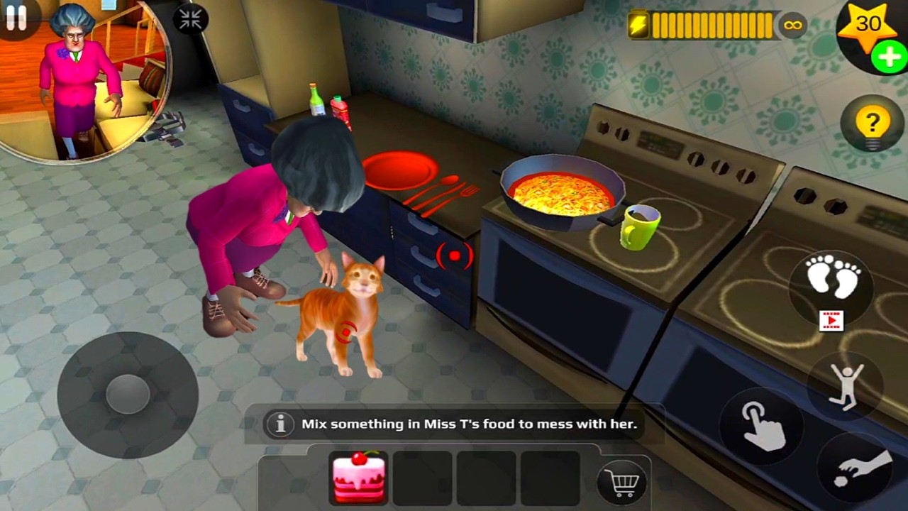 Scary Teacher 3D: The Secret Pantry Cat Rescue Challenge!