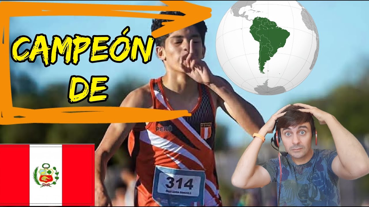 Giancarlo Bravo de Perú CAMPEON SUDAMERICANO U18