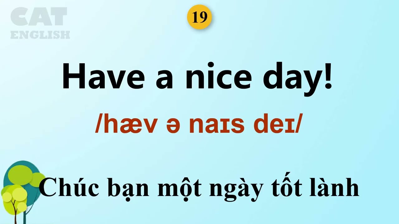 Top 100 c&acirc;u Tiếng anh đơn giản, sử dụng trong mọi t&igrave;nh huống