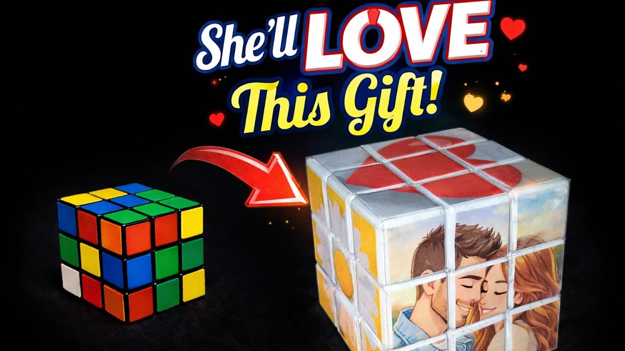 Turning a Simple Cube Into the Perfect Love Gift!