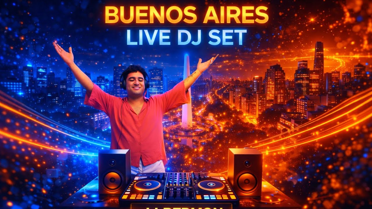 Live from Buenos Aires – JJ Bermon | Melodic Techno & Electronic Journey