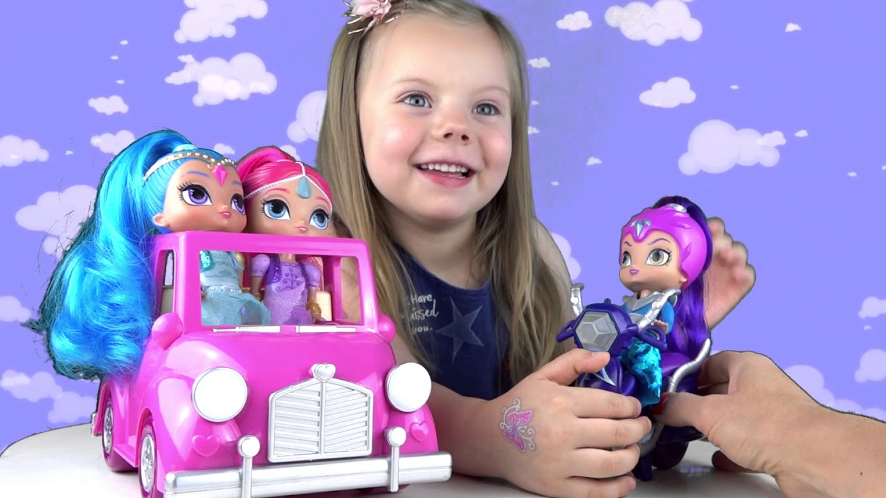 Куклы Шиммер Шайн Shimmer and Shine Zeta's Scooter 6+ Зета на скутере мультик Шиммер и Шайн