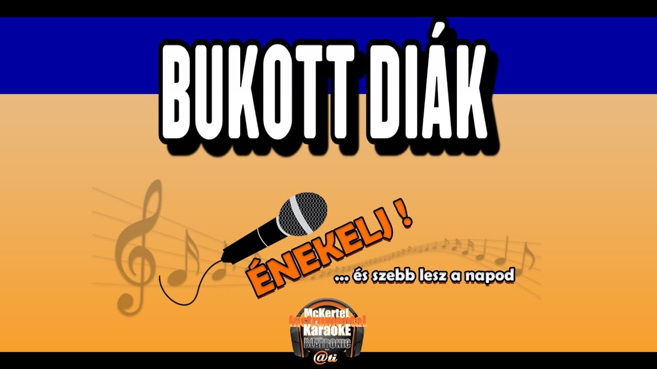 🎵 Zámbó Jimmy - Bukott Diák (INSTRUMENT/Karaoke videóval)