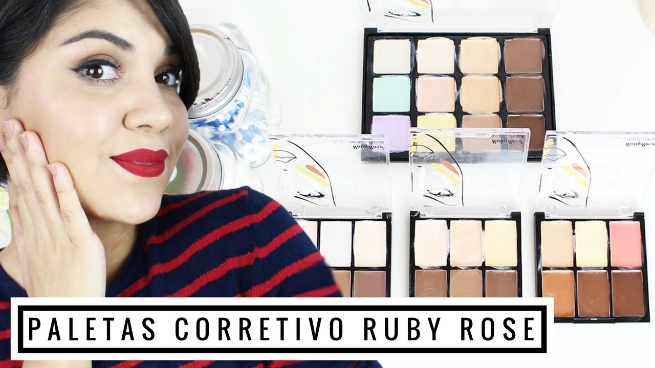 Paletas de Corretivo Ruby Rose | Melhores que o Naked?
