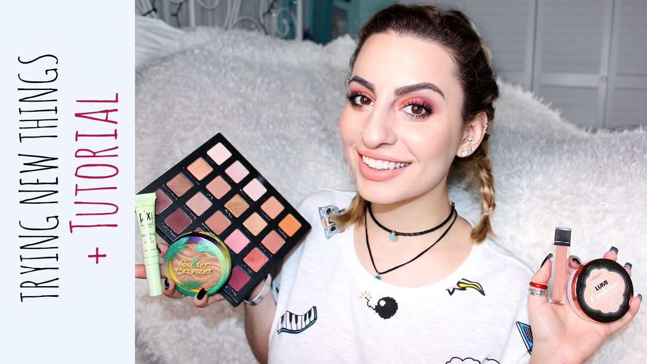 Trying Out New Products + A Tutorial!