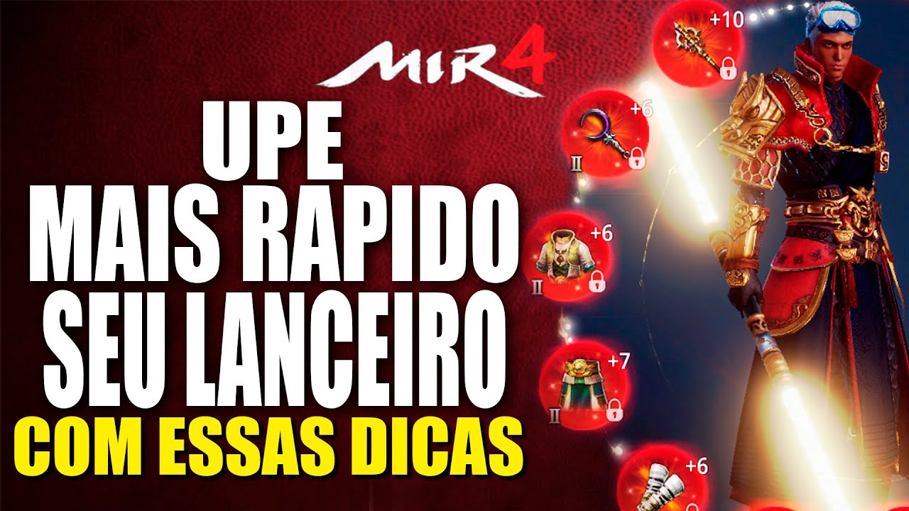 NÃO DEIXE DE LADO ESSAS DICAS PARA UPAR SEU LANCEIRO NO MIR4