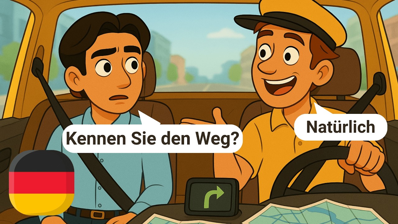 Learn German Through Dialogues | A1-A2 | A Day On A Business Trip