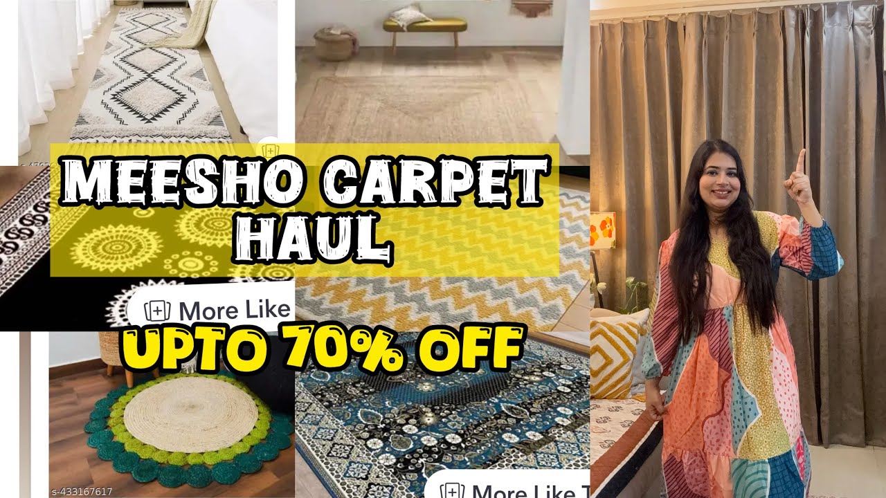 Meesho Carpet Haul: Price Starts @200 Rs