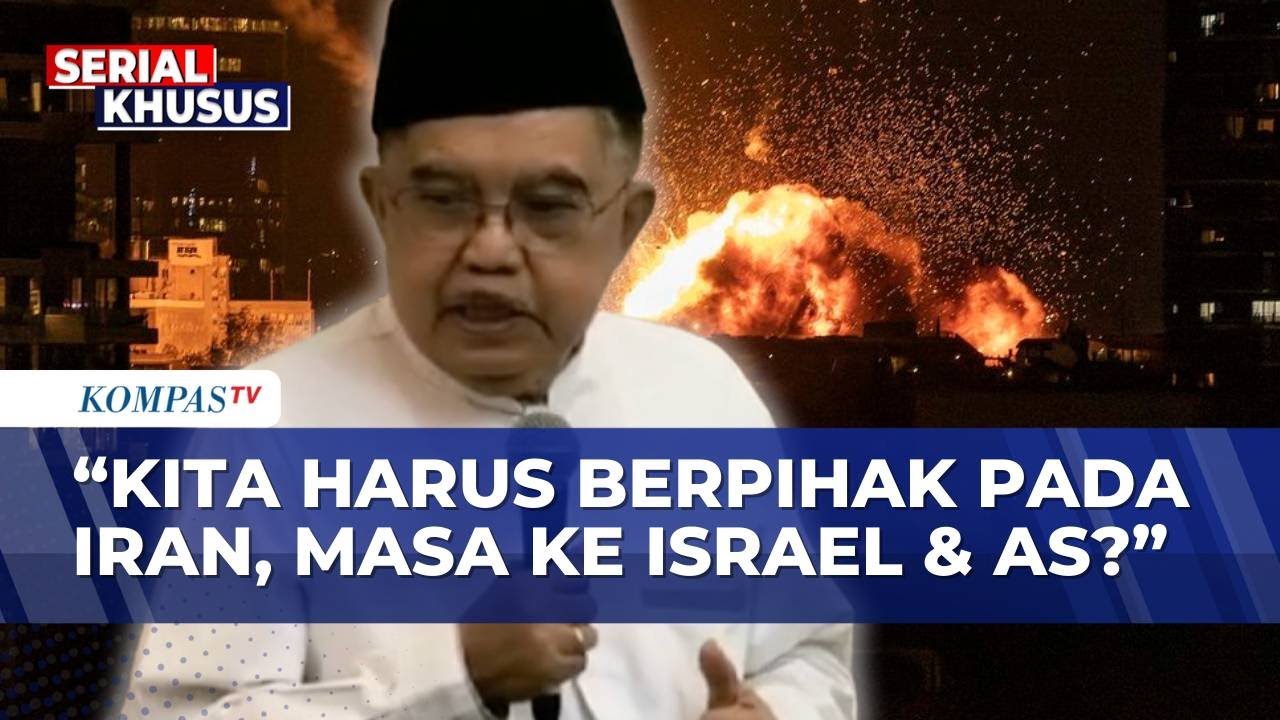 Jusuf Kalla Tegaskan Indonesia Harus Tegas Sikapi Konflik Iran vs AS Israel: Berpihak pada Korban!