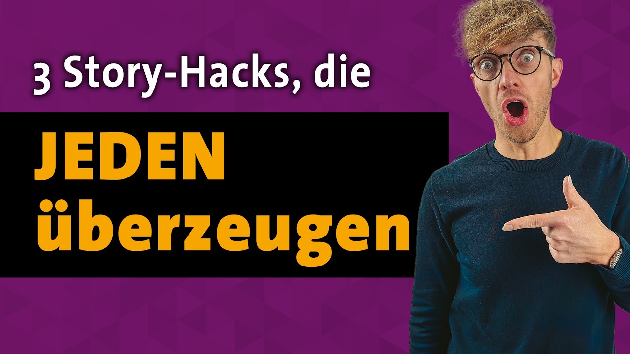 Wie du jeden Gedanken in den Köpfen anderer veränderst (Die 3 Arten des Storytellings)